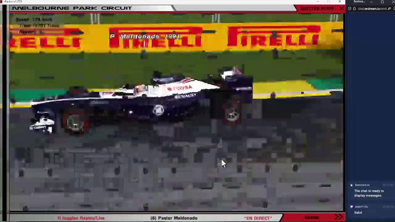 F1Brain - Essais Privés : étalonnage des IA et test du streaming | rFactor