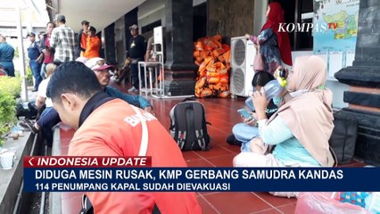 Update KMP Gerbang Samudra yang Karam, 114 Penumpang Berhasil Dievakuasi