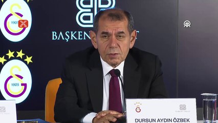 Dursun Özbek: "Rakiplerin 300, bizim bütçemiz 39 milyon euro"