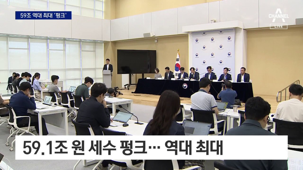 올해 ‘세수 펑크’ 59조 원 역대 최대…‘환율 비상금’으로 메꾼다