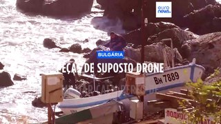 Destroços de drone militar encontrados perto de resort búlgaro