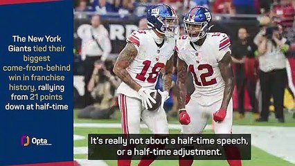 Daboll praises Giants' 'will' in major comeback win