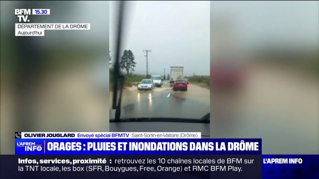 Orages: La situation est meilleure en terme de précipitations sur l'Ardèche et la Drôme selon Alix Roumagnac, météorologue à Predict Services