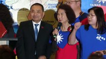 KMT Presidential Candidate Hou Speaks to New York's Taiwan Expat Community