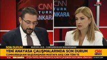 Cumhurbaşkanı Başdanışmanı Akış, yeni anayasanın ipuçlarını CNN TÜRK'te anlattı