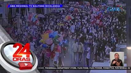 Rambol ng kabataan, nambulabog sa gitna ng fluvial procession sa Pista ng Peñafrancia | 24 Oras