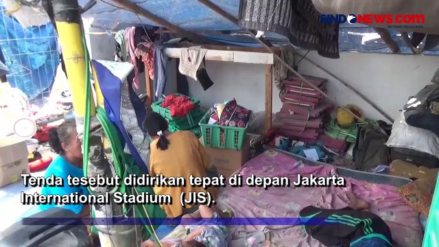 Tenda Warga Kampung Bayam akan Ditertibkan Jelang Piala Dunia U-17 di JIS