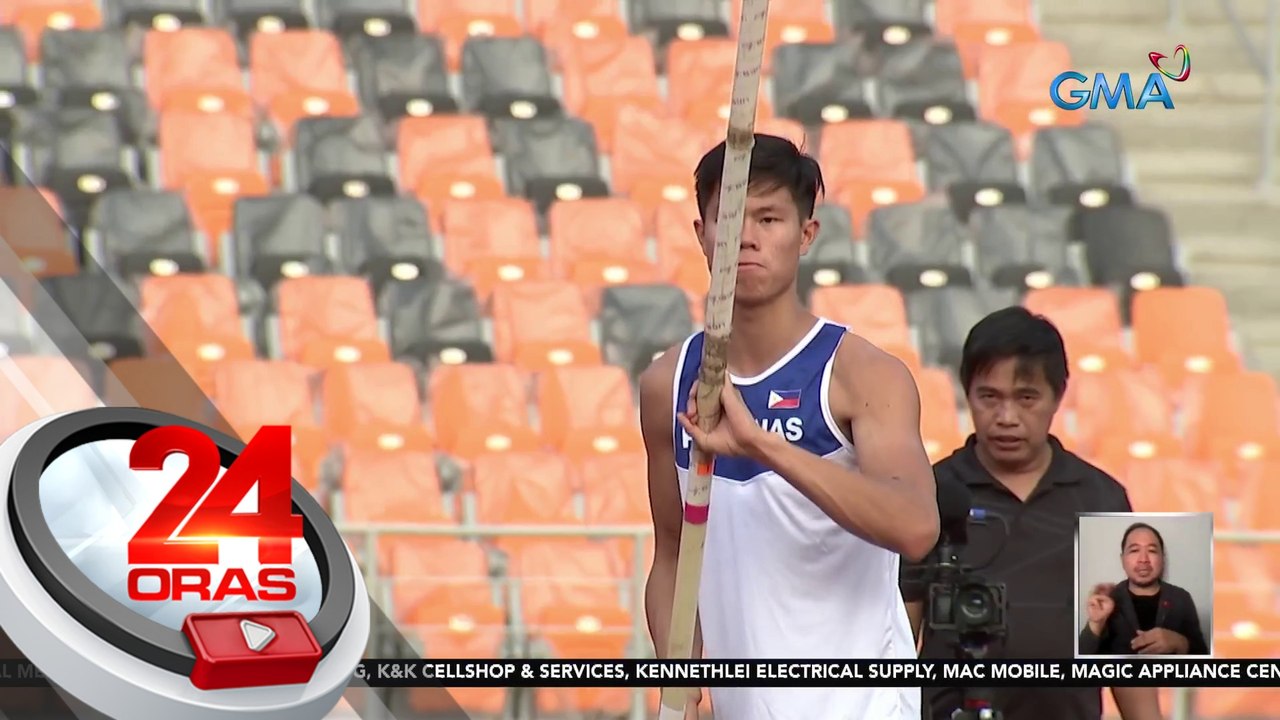 EJ Obiena, naka-silver medal sa Prefontaine Classic of the Diamond League  | 24 Oras