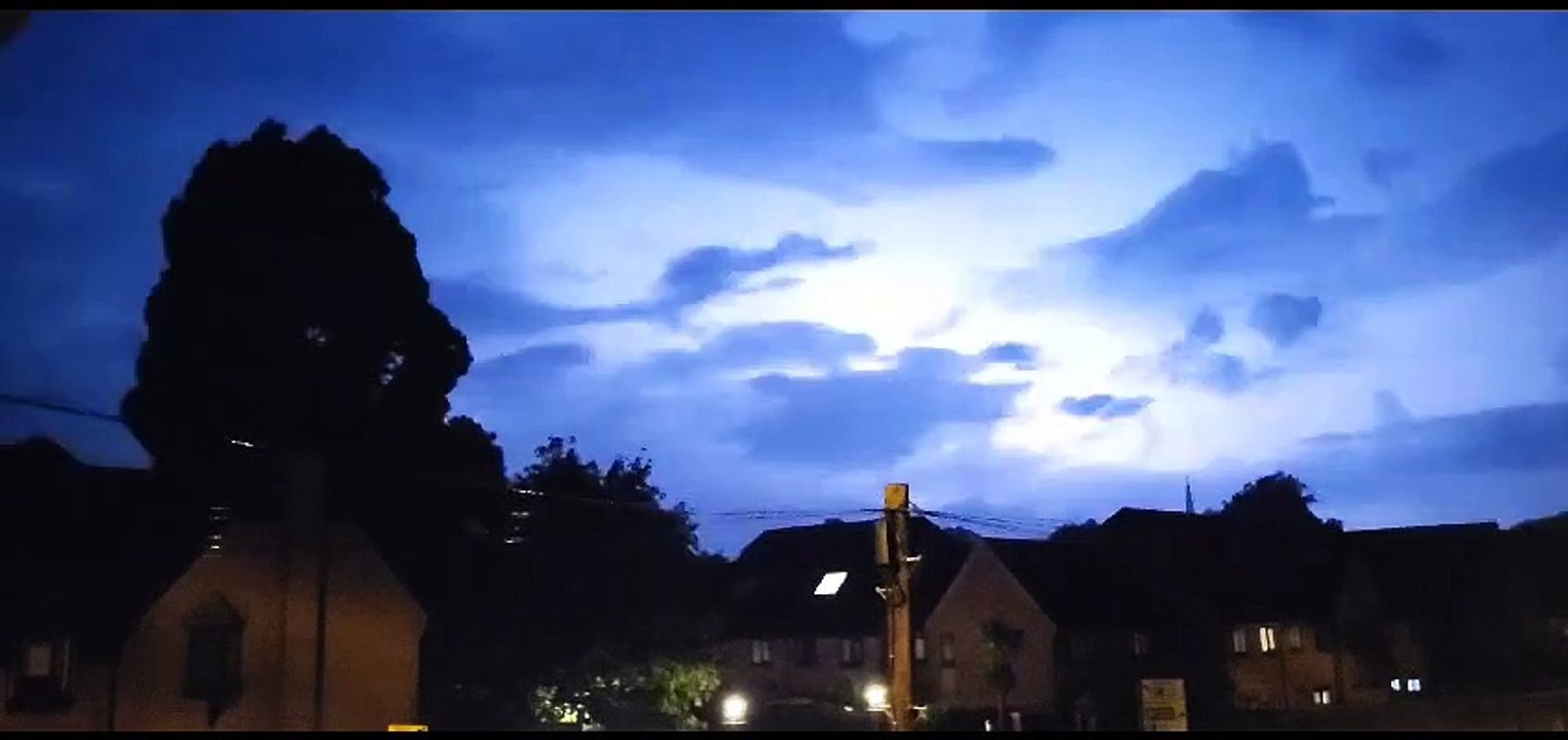 Thunder and lightning hits Chichester