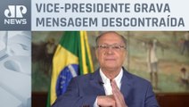 Alckmin dá parabéns a karatecas com frase de “Karatê Kid”