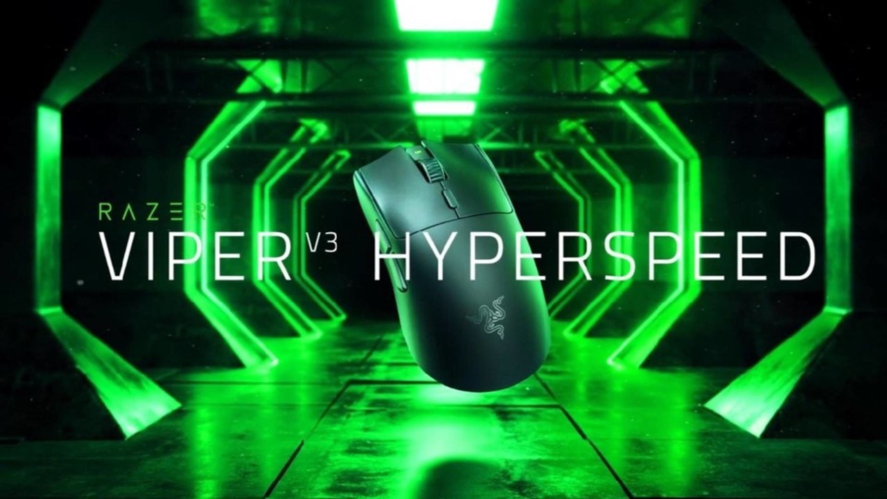Razer stellt im Trailer die neue E-Sport-Maus Viper V3 Hyperspeed vor