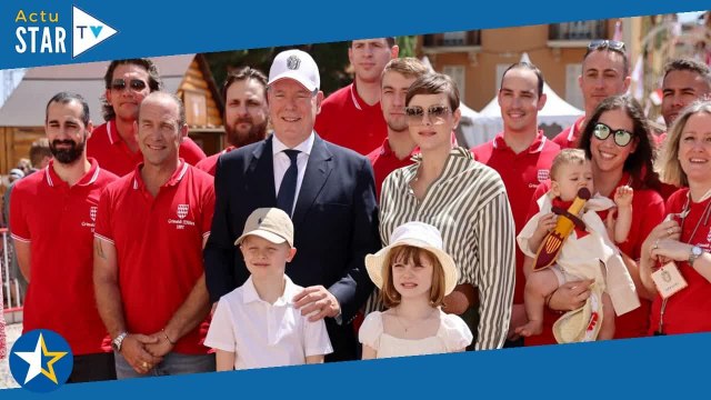 Jacques et Gabriella, gros nettoyage à Monaco les jumeaux montrent l'exemple devant le prince Albe