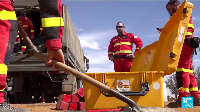 Séisme au Maroc : reportage aux côtés des équipes de secours