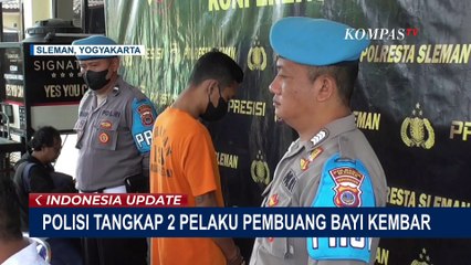 Video herunterladen: Polisi Berhasil Pasangan Kekasih Pelaku Pembuang Bayi Kembar di Sleman Yogyakarta