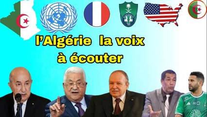 Algérie: Abbas salue l'Algérie,Abdelaziz Bouteflika,L'ONU,Ali Benchikh,Mahrez