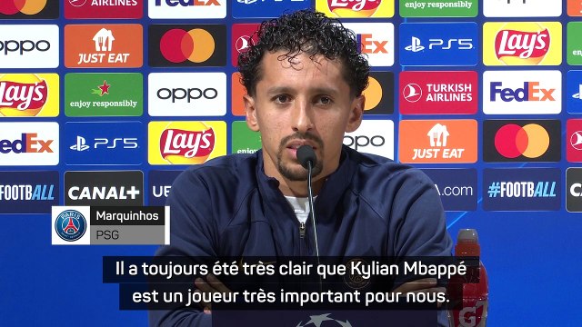 Marquinhos : Le rôle de Mbappé n'a pas changé, il continue d'être un leader