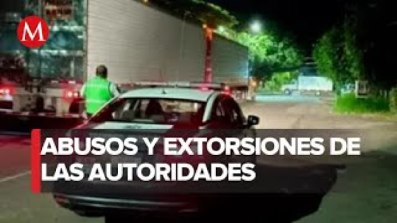 Amanece con bloqueos carreteros de transportistas Uruapan, Michoacán