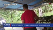 Pelaku Cabul Anak Dibawah Umur Ditangkap Satreskrim Polres Sangihe