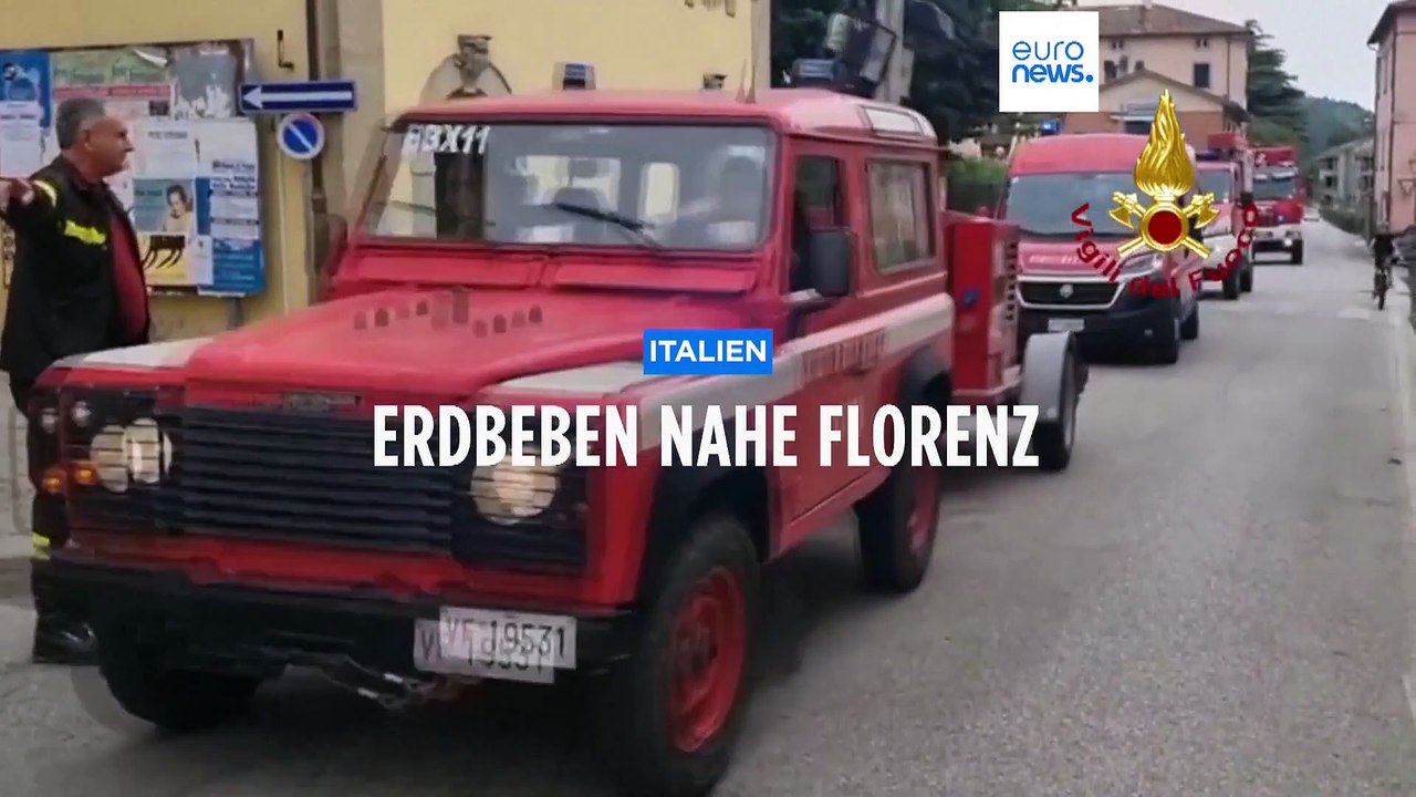 Schreck ohne Schaden: Erdbeben nahe Florenz