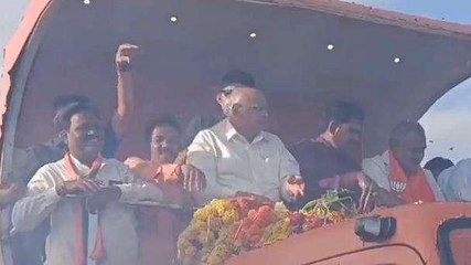 बारां: भाजपा की परिवर्तन संकल्प यात्रा सीएम पटेल का कांग्रेस पर हमला, भ्रष्टाचार के लगाए आरोप
