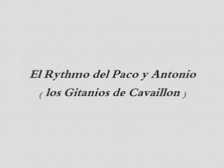 Los Gitanios de Cavaillon