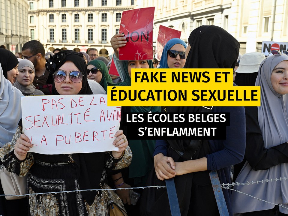 Cours d’éducation sexuelle controversés et fake news : les écoles belges dans la tourmente