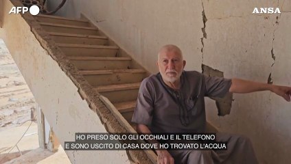 Libia, un sopravvissuto racconta il dramma dell'alluvione: "E' sparito tutto"