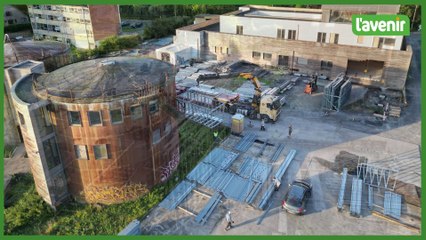 La société tournaisienne ModuHome s'installe dans un ancien site industriel le long de l'Escaut à Chercq