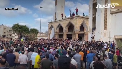 شاهد: محتجون في درنة يطالبون بإسقاط البرلمان