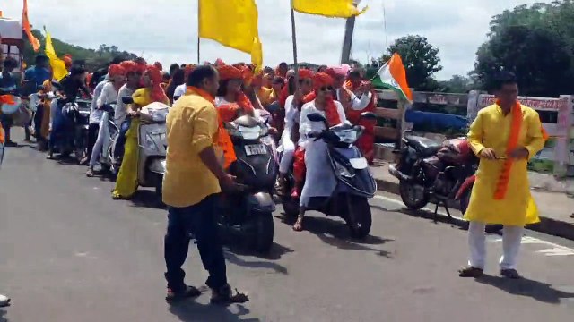 विश्वकर्मा जयंती पर निकाली गई शहर में भव्य शोभायात्रा