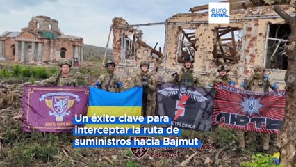 Ucrania afirma haber roto la línea defensiva rusa cerca de Bajmut