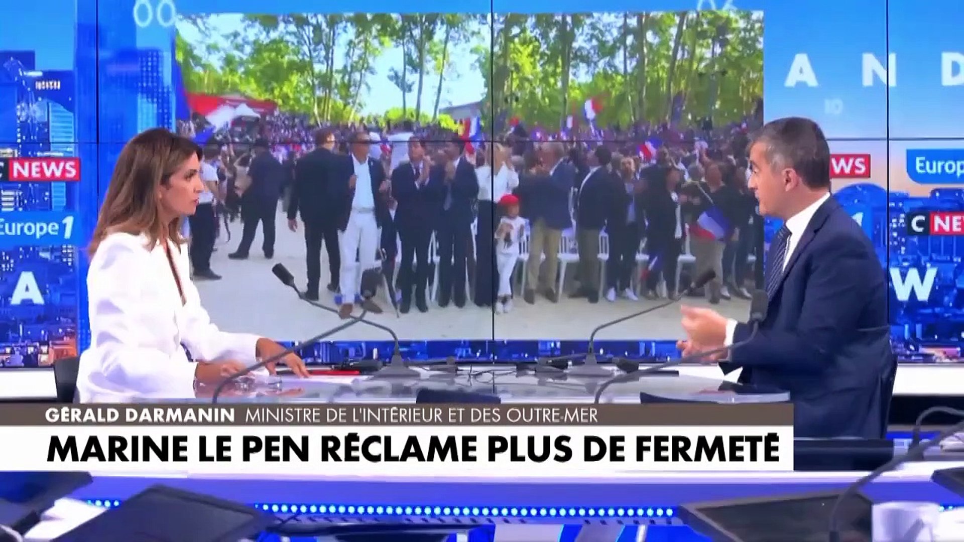 Gérald Darmanin sur Lampedusa _ _La France ne s'apprête pas à accueillir une par