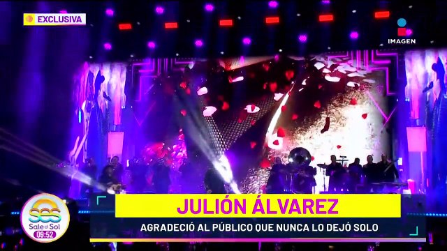 Julión Álvarez FELIZ de poder volver a Estados Unidos