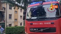 L'intervento dei Vigili del Fuoco in seguito al terremoto tra Emilia-Romagna e Toscana, le immagini