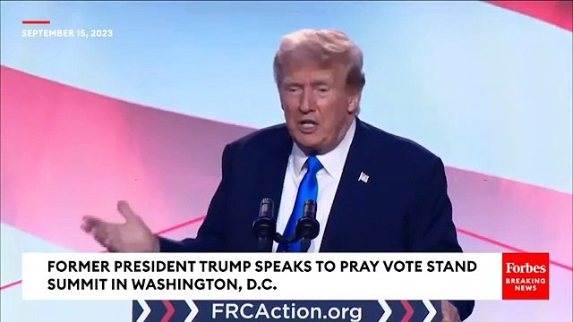 Trump Promises To Enact 'The Largest Deportation In American History' In Remarks To Christian Voters