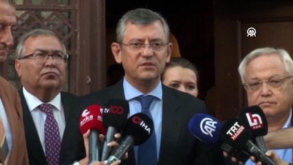 Özgür Özel, Murat Karayalçın ve ADD'yi ziyaret etti