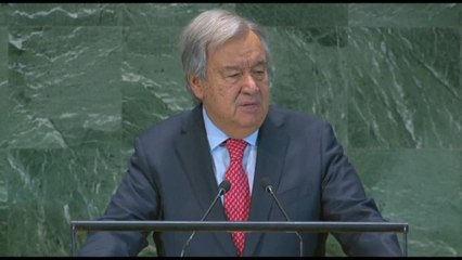Guterres: Chiedo piano salvataggio per SDG, servono 500 mld dollari
