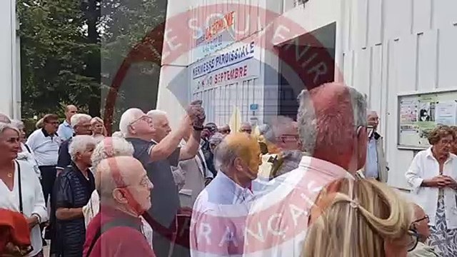 Inauguration de la plaque commémorative de carnoux