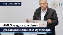 AMLO asegura que su gobierno tiene grabaciones sobre caso Ayotzinapa