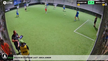 Faute de Stéphane  Laüt - BOCA JUNIOR
