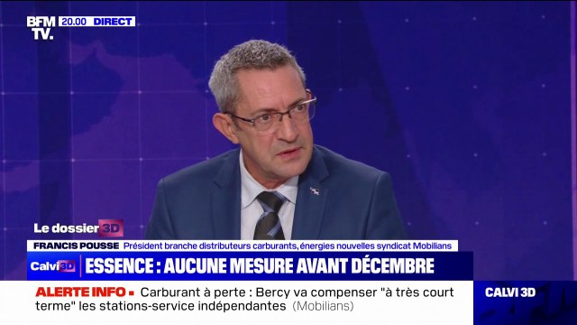 Vente de carburant à perte: Il nous a été promis des compensations pour les stations services traditionnelles , indique Francis Pousse (syndicat Mobilians)