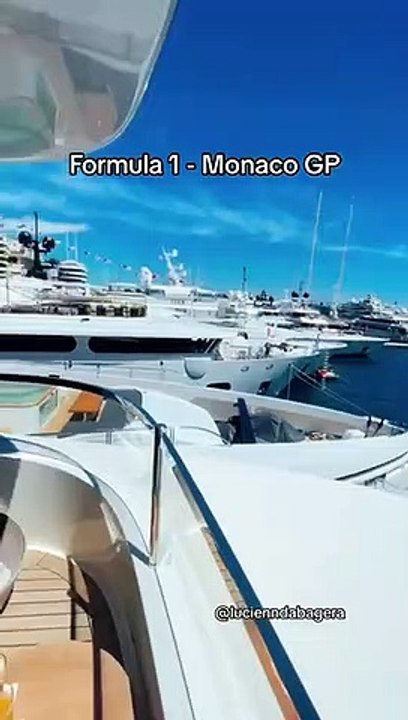 Formula 1 - Monaco GP ️️ #luxury #lifestyle #formula1 #f1 #monacogp #monaco #yacht #superyacht #lucienndabagera #lundgroup