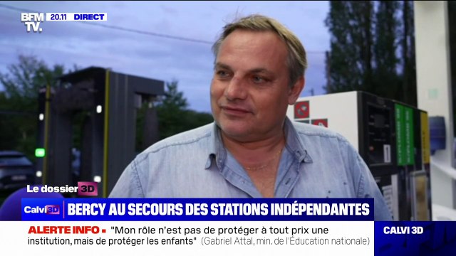 En tant qu'indépendant, ça va être très compliqué : David, gérant d'une station-service à Saint-Léger-en-Yvelines, réagit à la volonté du gouvernement de permettre la vente à perte du carburant