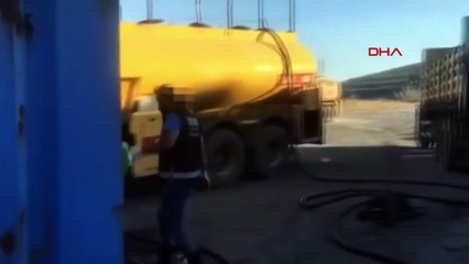 İzmir'de 65 Ton Kaçak Akaryakıt Ele Geçirildi