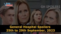 General Hospital Spoilers 25th to 29th September 2023