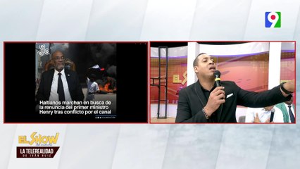 Haitianos marchan a favor de construcción del Canal | EL Show del Mediodía