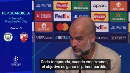 Guardiola y su reflexión sobre la Champions