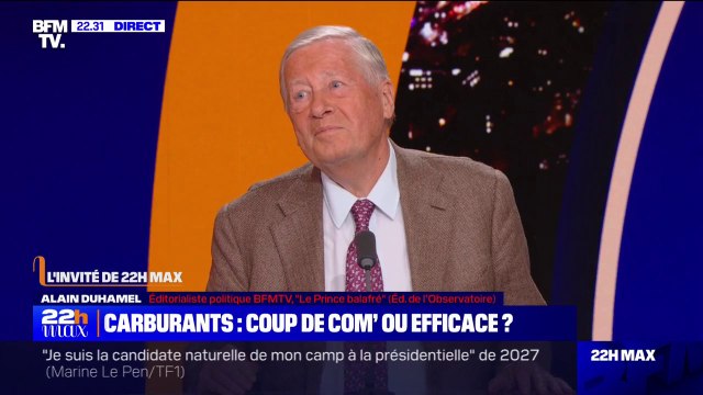 Vente de carburant à perte: Ça a plus de chances de freiner une augmentation que d'entraîner une baisse , pour Alain Duhamel