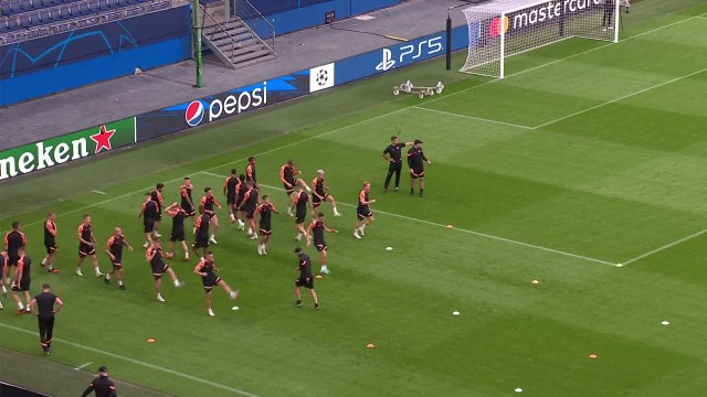 Shakhtar Donetsk train ahead of UEFA Champions League clash with Porto