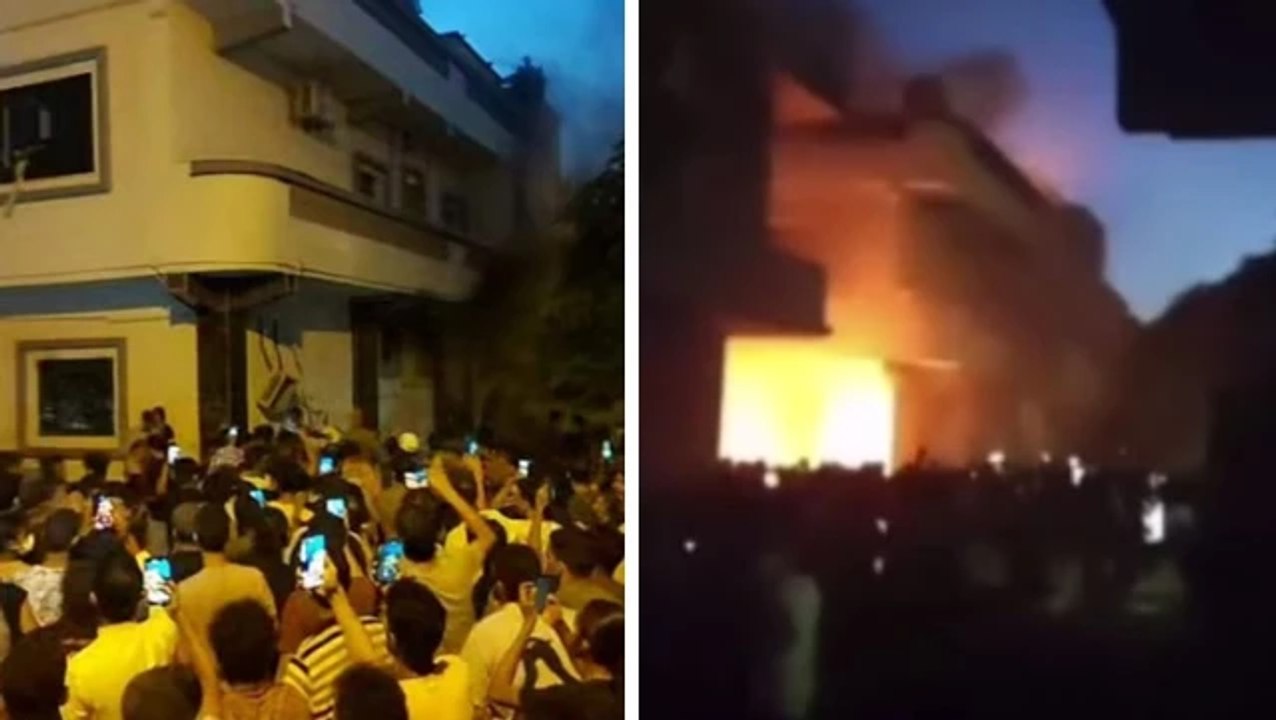 Libya'da halk sokaklara indi, belediye başkanının evini basıp ateşe verdiler